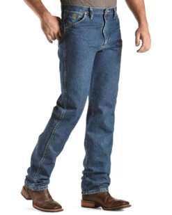 George Strait By Wrangler Men's Cowboy Cut Original Fit Jeans  -Cowboy Pradise 010764 N9 P2