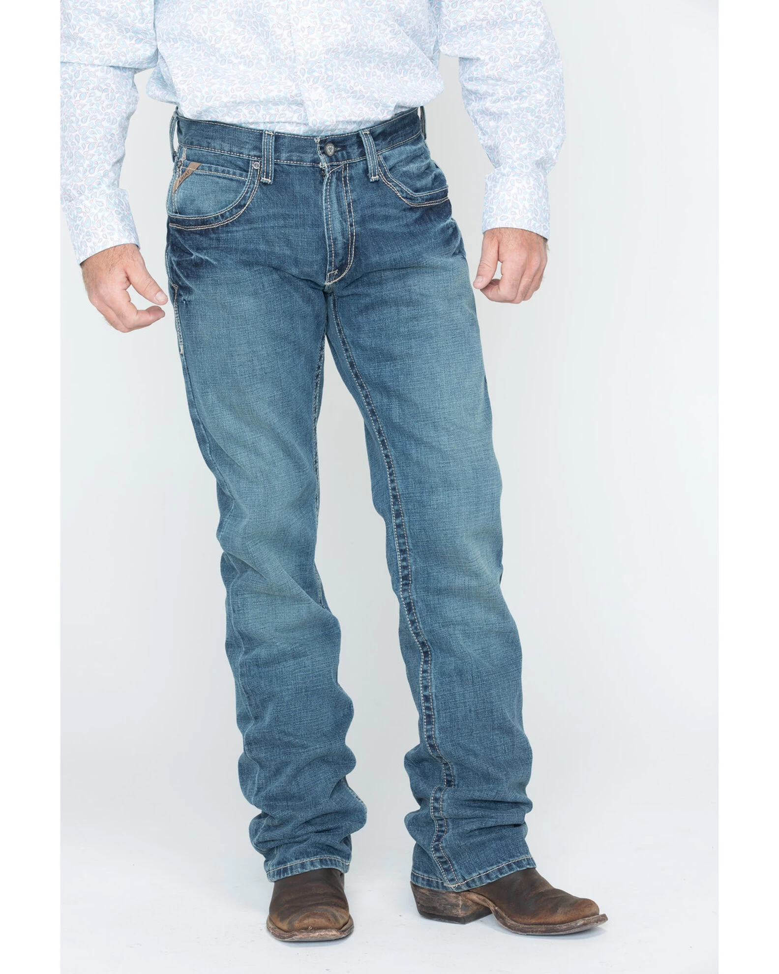 Ariat Men's M5 Gulch Straight Leg Jeans 2 Ariat Men's M5 Gulch Straight Leg Jeans - Image 2