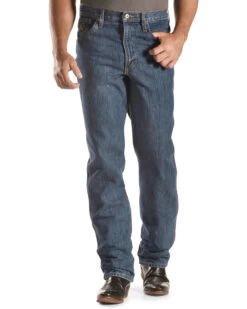 Cinch Men's Green Label Original Fit Stonewash Jeans 5 Cinch Men's Green Label Original Fit Stonewash Jeans -Cowboy Pradise 013528 L7 P2
