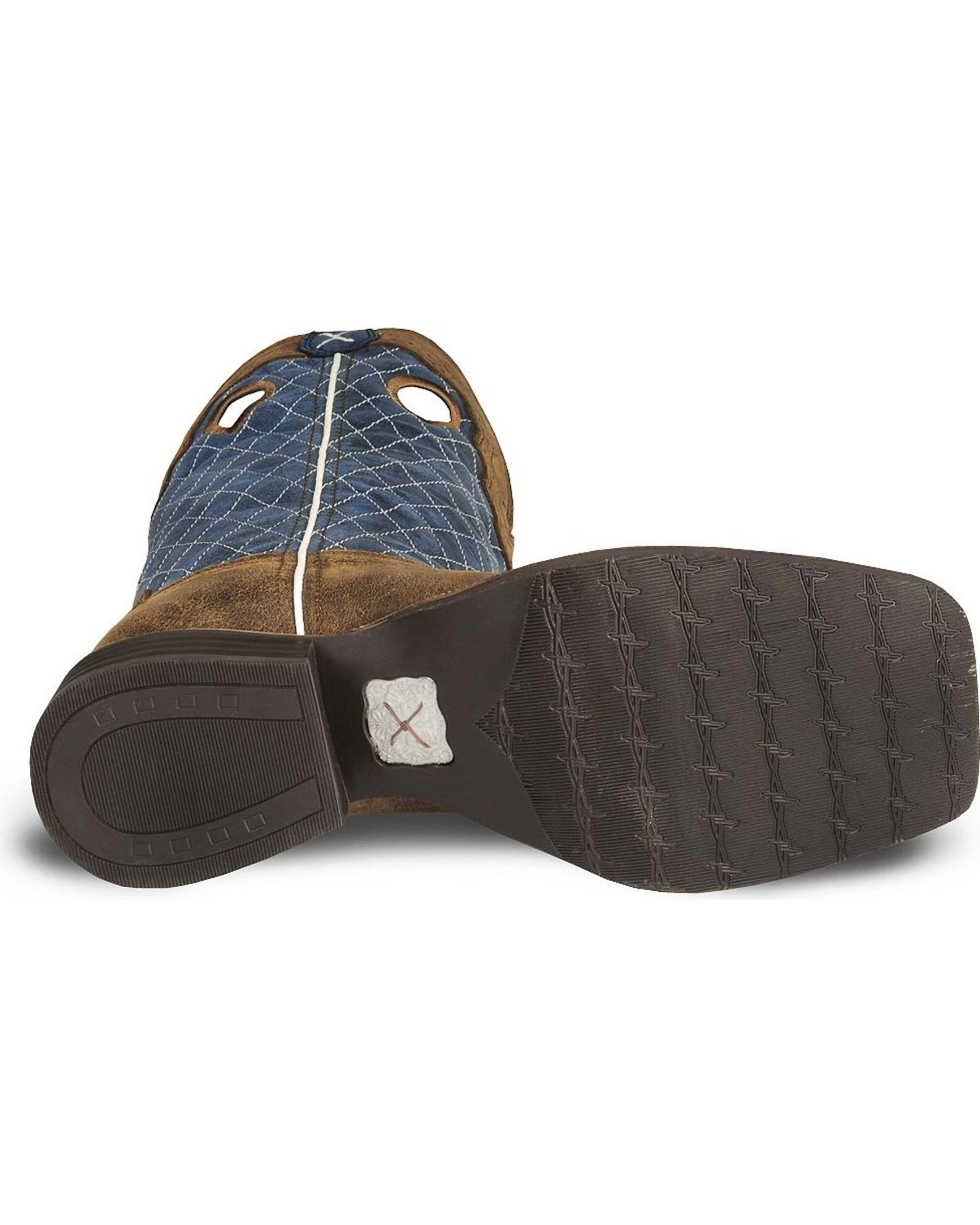 Twisted X Men's Distressed Ruff Stock Western Boots - Broad Square Toe 5 Twisted X Men's Distressed Ruff Stock Western Boots - Broad Square Toe - Image 5