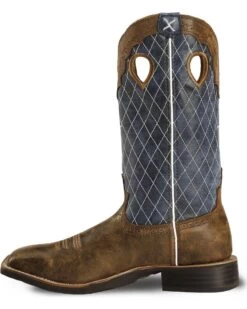 Twisted X Men's Distressed Ruff Stock Western Boots - Broad Square Toe 9 Twisted X Men's Distressed Ruff Stock Western Boots - Broad Square Toe -Cowboy Pradise 036B30 B1 LT