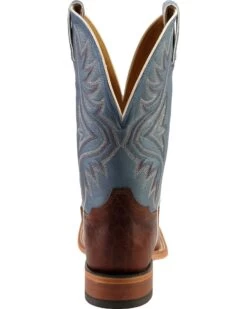 Tony Lama Men's Americana Western Boots - Broad Square Toe -Cowboy Pradise 036F27 C4 BK
