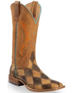Horse Power By Anderson Bean Men's Patchwork Boots