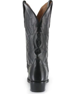 El Dorado Men's Handmade Vanquished Calf Western Boots - Square Toe -Cowboy Pradise 036V33 89 BK