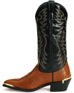 Laredo Lizard Print Western Boots -Cowboy Pradise 038558 PJ LT