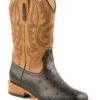 Roper Men's Ostrich Print Western Boots