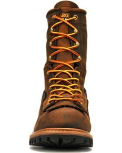 Carolina Men's Logger 8" Work Boots -Cowboy Pradise 0502S9 41 FT