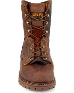 Carolina Men's 8" Waterproof Work Boots -Cowboy Pradise 0502U3 41 FT