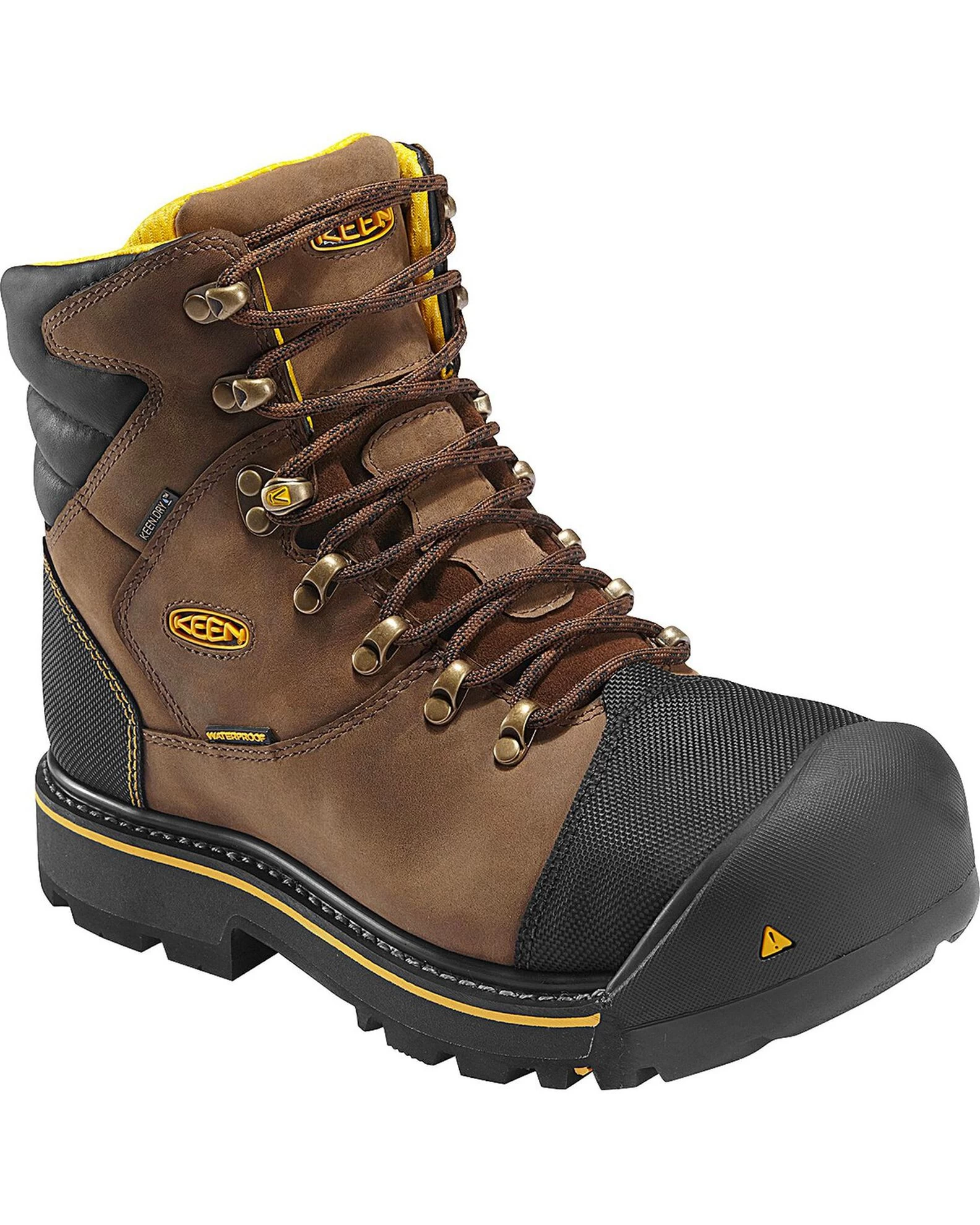 Keen Men's Milwaukee Mid Waterproof Boots - Steel Toe 1 Keen Men's Milwaukee Mid Waterproof Boots - Steel Toe