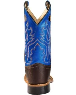 Cody James Boys' Thunder Western Boots - Square Toe -Cowboy Pradise 053833 WT BK