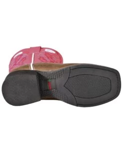 Laredo Kid's Mahaska Square Toe Western Boots -Cowboy Pradise 053855 22 BM