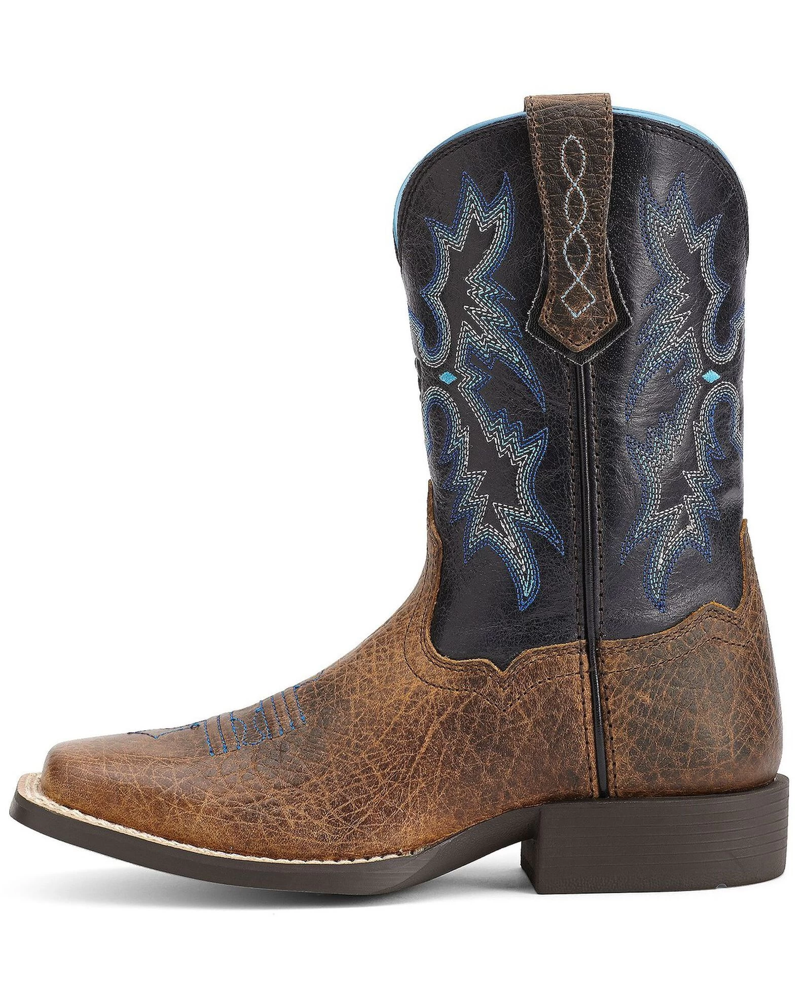 Ariat Boys' Tombstone Western Boots - Broad Square Toe 2 Ariat Boys' Tombstone Western Boots - Broad Square Toe - Image 2