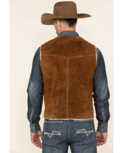 Scully Boar Suede Leather Vest -Cowboy Pradise 082863 41 P6