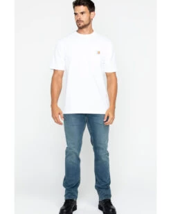 Carhartt Men's Loose Fit Heavyweight Logo Pocket Work T-Shirt 11 Carhartt Men's Loose Fit Heavyweight Logo Pocket Work T-Shirt -Cowboy Pradise 086772 01 D4
