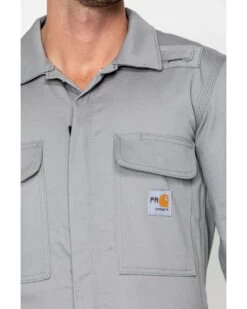Carhartt Men's FR Classic Twill Coveralls 9 Carhartt Men's FR Classic Twill Coveralls -Cowboy Pradise 086985 80 P4
