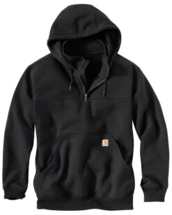 Carhartt Men's Rain Defender Paxton Hooded Zip Mock Work Sweatshirt