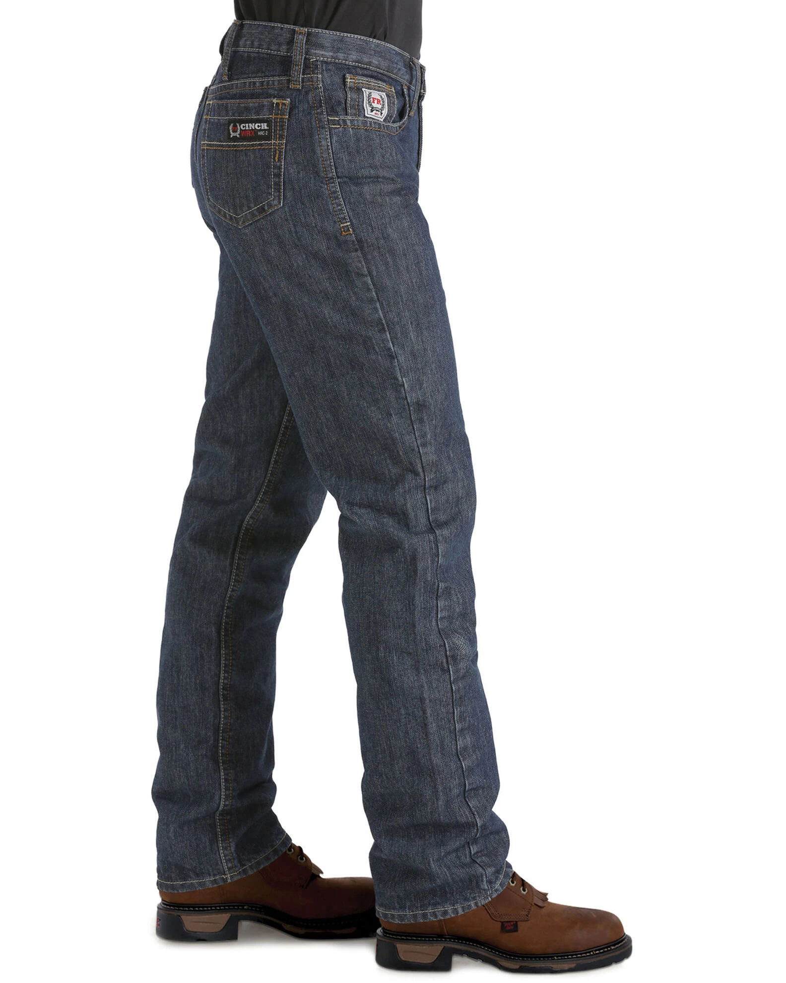 Cinch Men's FR White Label WRX Jeans - 38" inseam 2 Cinch Men's FR White Label WRX Jeans - 38" inseam - Image 2
