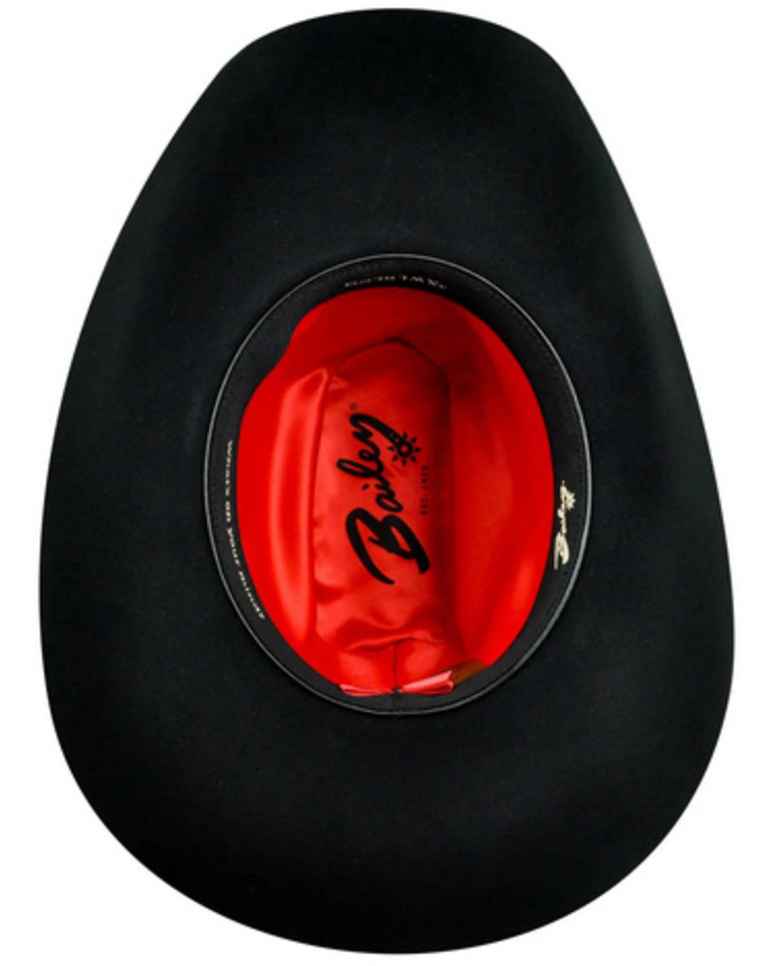 Bailey Men's Roderick 3X Premium Wool Felt Cowboy Hat 4 Bailey Men's Roderick 3X Premium Wool Felt Cowboy Hat - Image 4