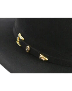 Cody James Men's 10X Black Fur Felt Cowboy Hat -Cowboy Pradise 096R12 89 D3