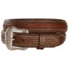 Nocona Men's Ostrich Underlay Western Belt
