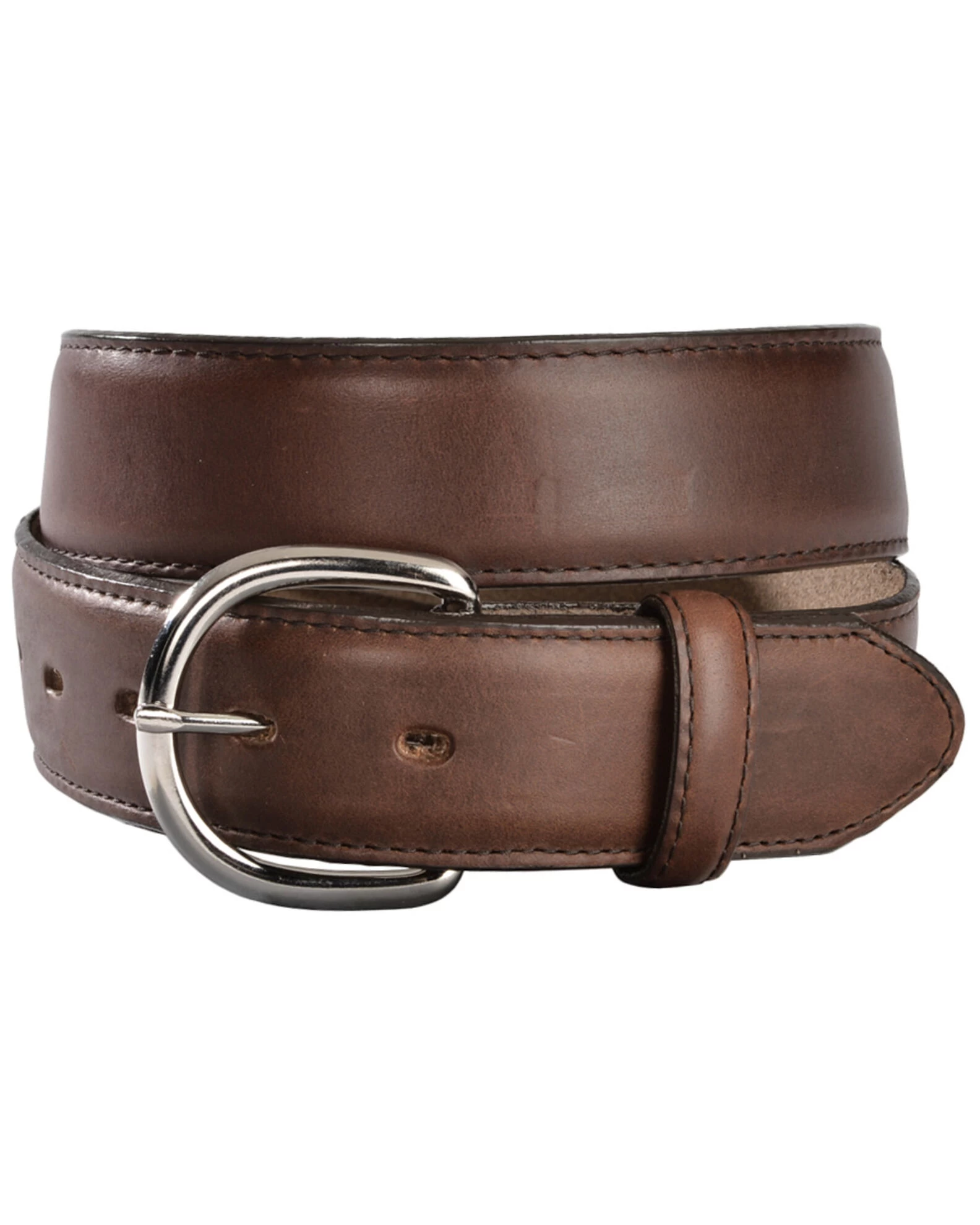 Justin Men's Classics Oiled Brown Western Belt 1 Justin Men's Classics Oiled Brown Western Belt