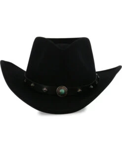 Cody James Men's Santa Ana Black Wool Felt Hat -Cowboy Pradise 2000110912 001 D4