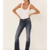 Wrangler Women's Mae Premium Patch Boot Cut Jeans