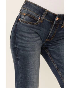 Wrangler Women's Mae Premium Patch Boot Cut Jeans 8 Wrangler Women's Mae Premium Patch Boot Cut Jeans -Cowboy Pradise 2000174932 400 P2