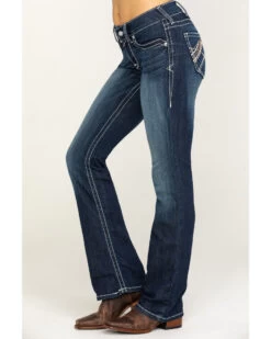 Ariat Women's Rosy Whipstitch Boot Cut Jeans -Cowboy Pradise 2000205042 400 P3