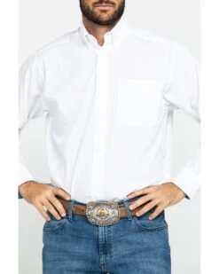 Ariat Men's Winkle Free Long Sleeve Button-Down Western Shirt  -Cowboy Pradise 2000210185 100 P4