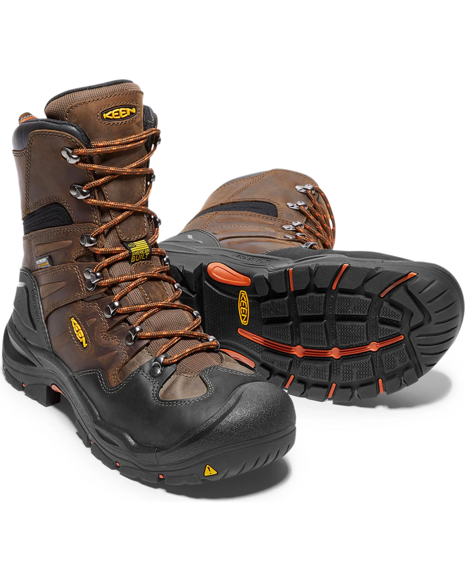 Keen Men's Coburg 8" Waterproof Boots - Steel Toe 2 Keen Men's Coburg 8" Waterproof Boots - Steel Toe - Image 2