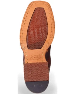 Justin Bent Rail Men's Navigator Western Boots - Square Toe 11 Justin Bent Rail Men's Navigator Western Boots - Square Toe -Cowboy Pradise 2000217438 200 BM