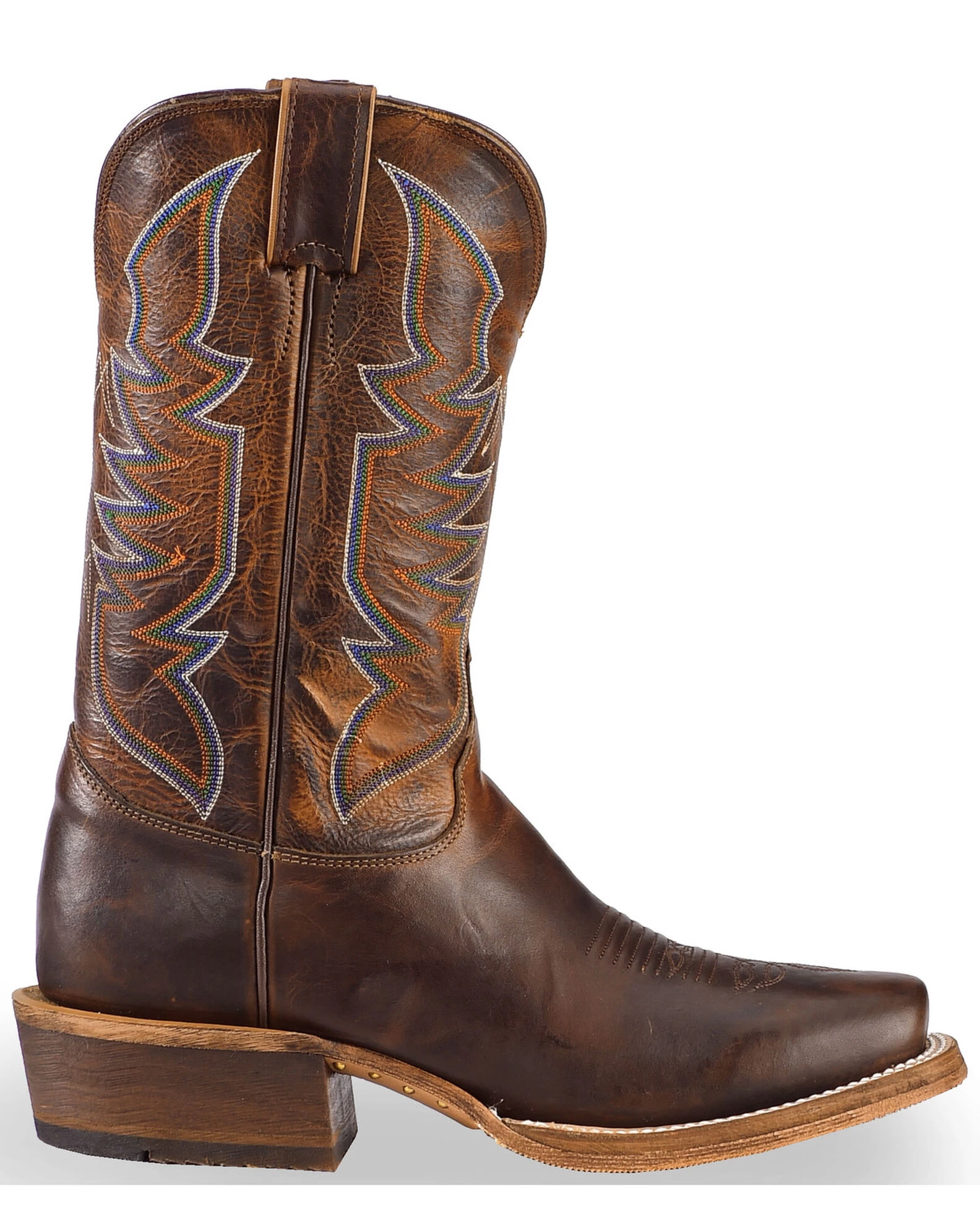 Justin Bent Rail Men's Navigator Western Boots - Square Toe 2 Justin Bent Rail Men's Navigator Western Boots - Square Toe - Image 2