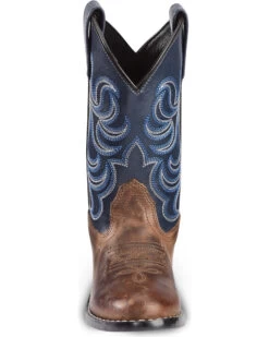 Cody James Boys' Two-Tone Embroidered Western Boots - Round Toe 9 Cody James Boys' Two-Tone Embroidered Western Boots - Round Toe -Cowboy Pradise 2000221649 200 FT