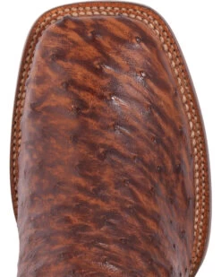 El Dorado Men's Handmade Full Quill Ostrich Stockman Boots - Broad Square Toe -Cowboy Pradise 2000221953 221 TP