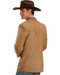 Circle S Men's Embroidered Micro-Suede Sportcoat  -Cowboy Pradise 2000225304 290 P2