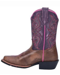 Dan Post Girls' Majesty Western Boots - Square Toe 9 Dan Post Girls' Majesty Western Boots - Square Toe -Cowboy Pradise 2000225518 200 P3