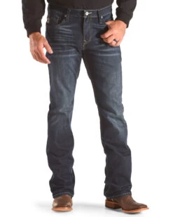 Cinch Men's Ian Western Bootcut Jeans  -Cowboy Pradise 2000225648 402 P2