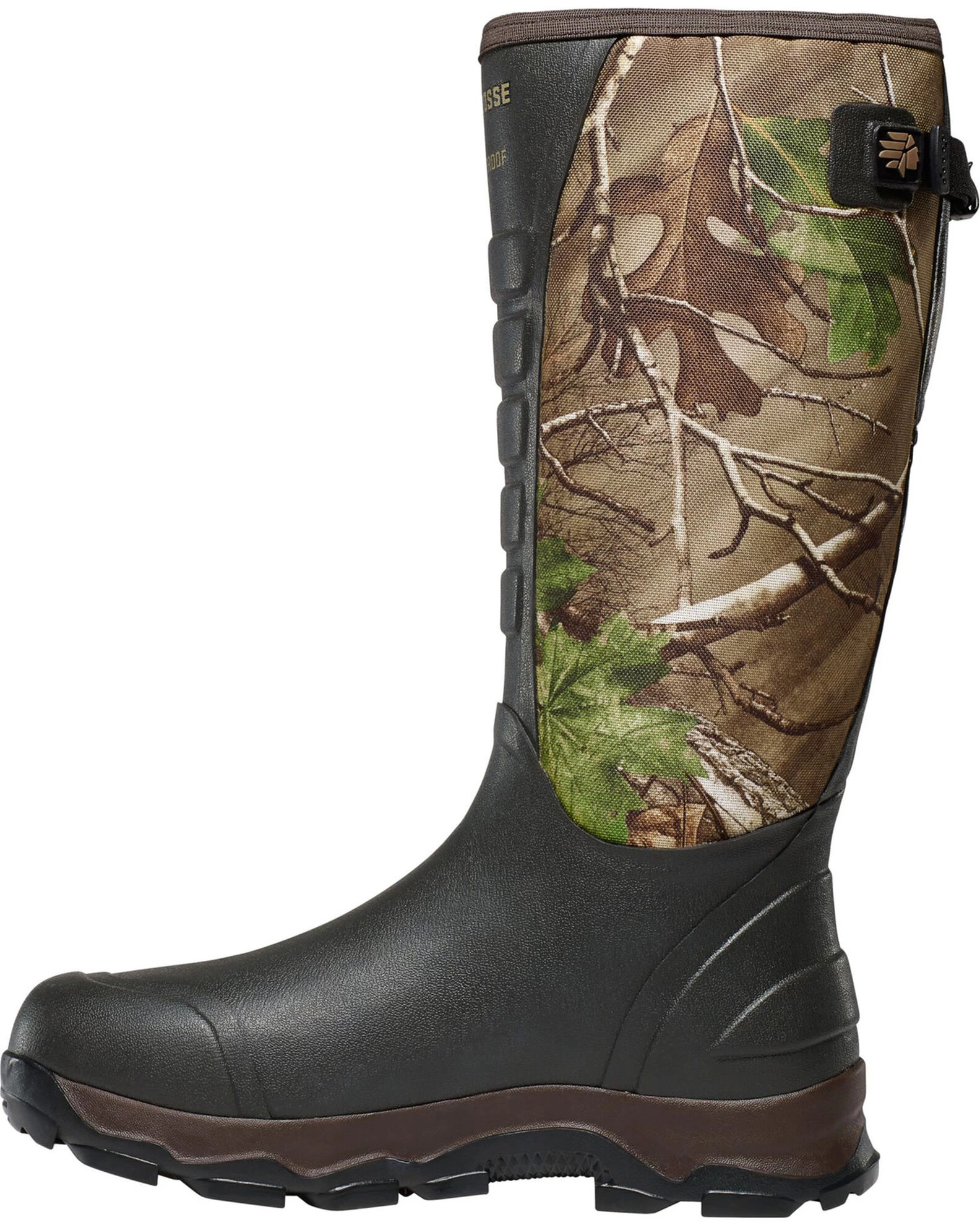 LaCrosse Men's 4X Alpha Realtree Xtra Green Snake Boots - Round Toe 2 LaCrosse Men's 4X Alpha Realtree Xtra Green Snake Boots - Round Toe - Image 2