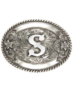 Cody James Men's Initial S Belt Buckle