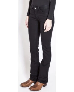 Kimes Ranch Women's Betty Black Modest Bootcut Jeans 8 Kimes Ranch Women's Betty Black Modest Bootcut Jeans -Cowboy Pradise 2000235567 001 D2