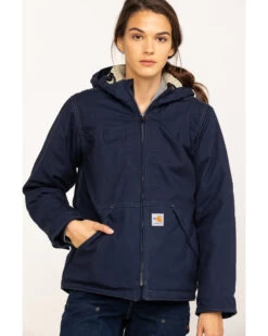 Carhartt Women's FR Full Swing Quick Duck Sherpa-Lined FR Jacket