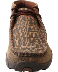 Twisted X Men's Caiman Print Driving Mocs - Moc Toe -Cowboy Pradise 2000240922 200 FT