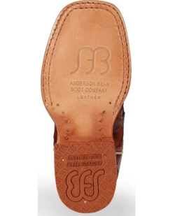 Horse Power Boys' Seas The Day Fish Print Boots - Square Toe  -Cowboy Pradise 2000241197 235 BM