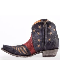 Old Gringo Women's United Patriotic Booties - Snip Toe  -Cowboy Pradise 2000242242 400 LT