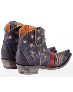 Old Gringo Women's United Patriotic Booties - Snip Toe  -Cowboy Pradise 2000242242 400 P2