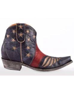 Old Gringo Women's United Patriotic Booties - Snip Toe  -Cowboy Pradise 2000242242 400 RT