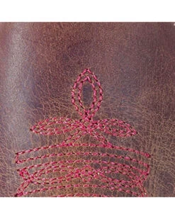 Dan Post Toddler Girls' Tryke Leather Boots - Square Toe  -Cowboy Pradise 2000244303 295 TP