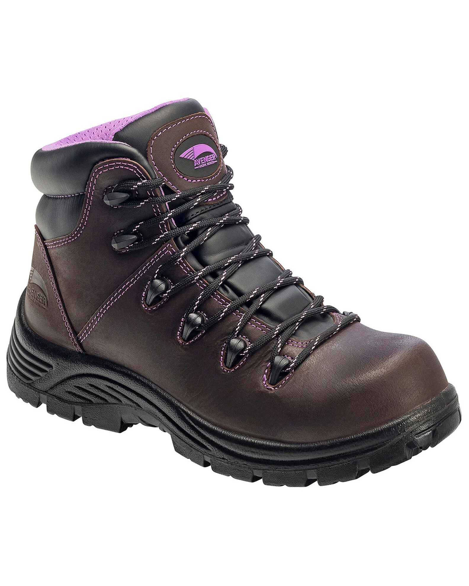 Avenger Women's Waterproof Hiker Boots - Composite Toe 1 Avenger Women's Waterproof Hiker Boots - Composite Toe