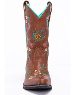 Shyanne Girls' Floral Embroidery Western Boots - Snip Toe 10 Shyanne Girls' Floral Embroidery Western Boots - Snip Toe -Cowboy Pradise 2000253413 200 P4